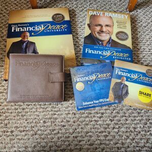 Dave Ramsey's Financial Peace University Workbook Books CDs Set 2008 Financial